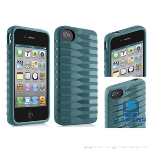 Light Blue 100% Brand New Iphone4 / 4s Protect Case Silica Gel Case / Cover